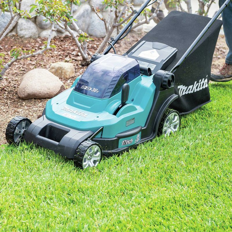 Makita XML05Z 18V X2 (36V) LXT Brushless Lithium-Ion 17 in. Cordless Residential Lawn Mower (Tool Only)
