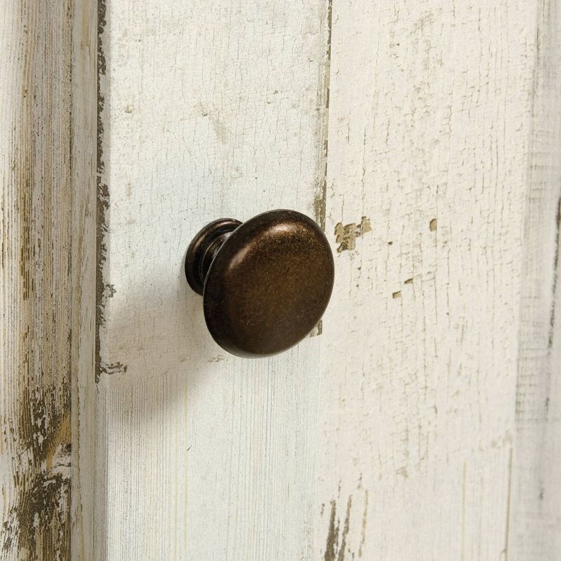 Dakota Pass End Table White Plank - Sauder