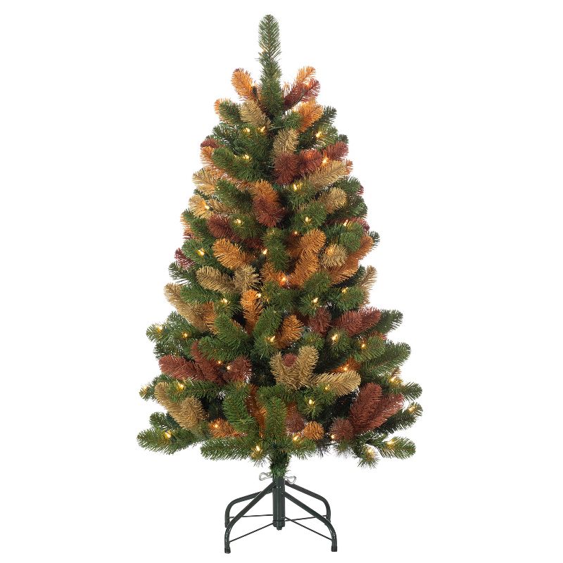 Sterling  4Ft. High Camouflage Tree with 100 Warm White Incandescent Lights