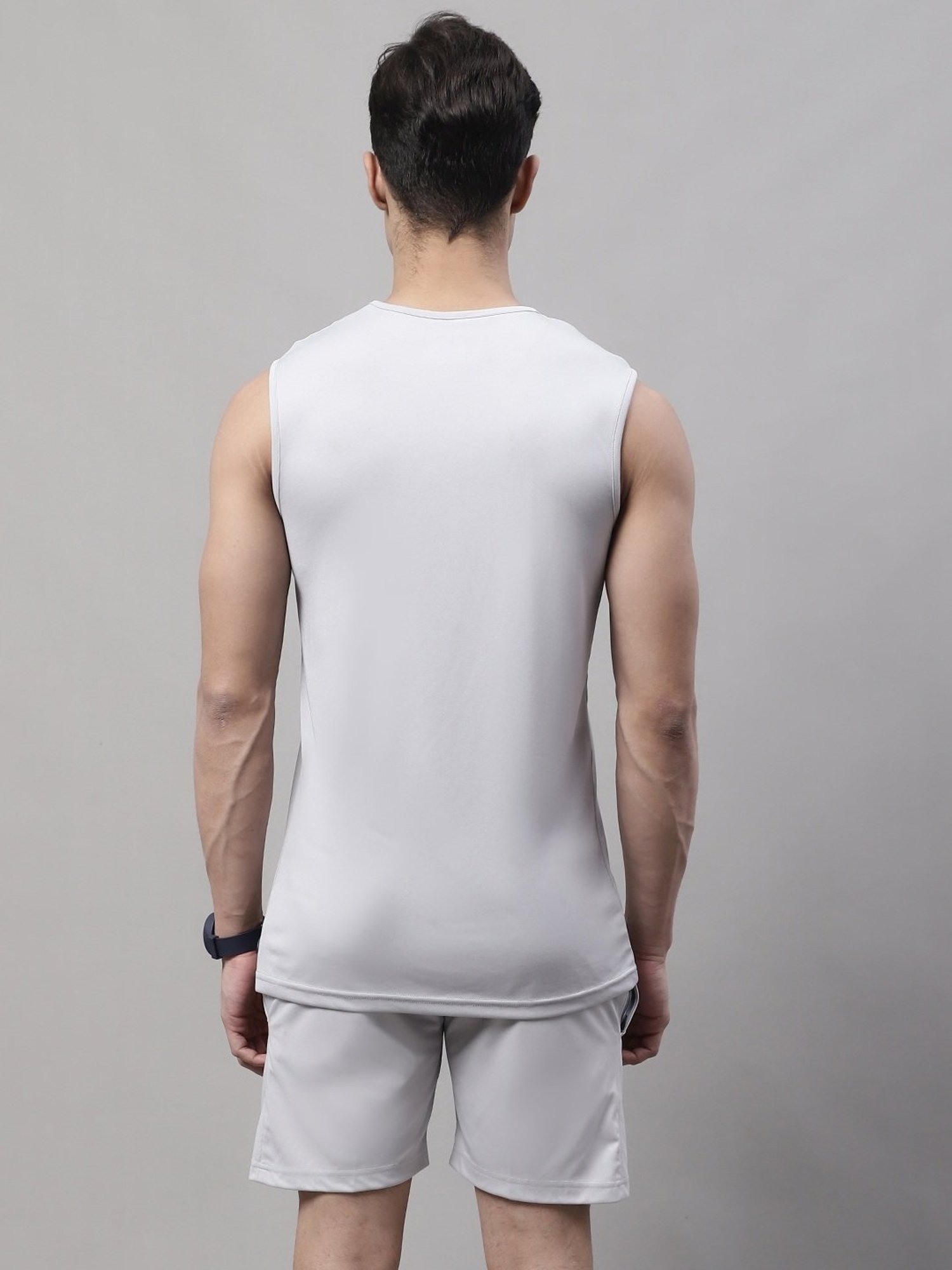 Vimal Jonney Black & Grey Regular Fit Co-Ord Set Pack Of 2