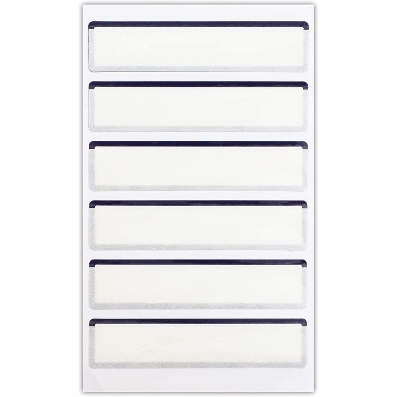 Xstamper 1223 Receved with Space for Initial or Date, Pre Inked Laser Engraved Rubber Stamp, Red Ink, Impression Size: 1/2" x 1-5/8"