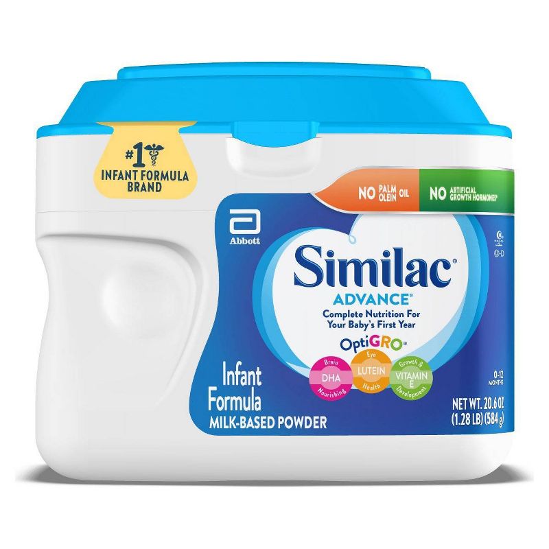 Similac Advance Infant Formula with Iron Powder - 20.6oz