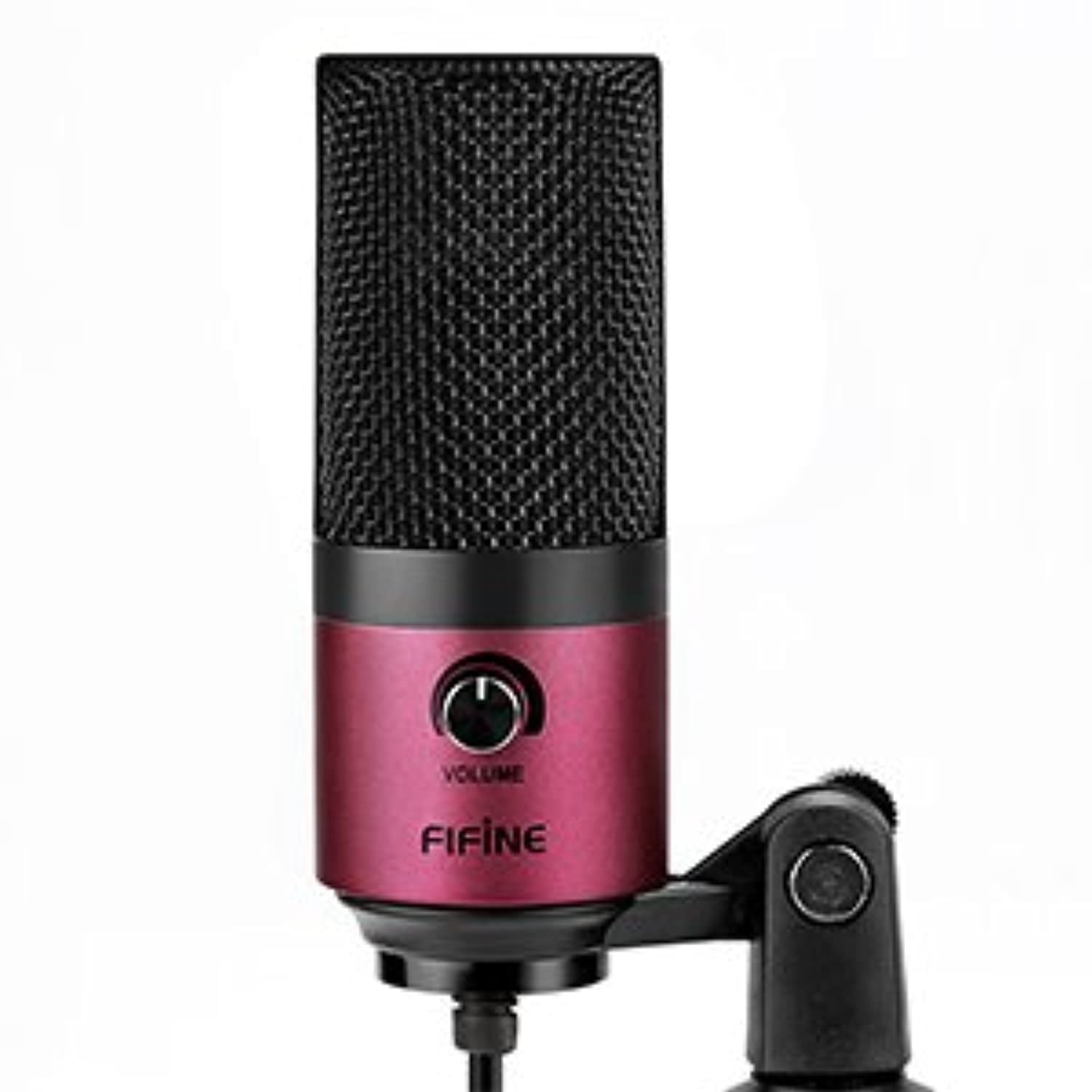 Fifine USB Podcast Condenser Microphone Recording On Laptop, No Need Sound Card Interface and Phantom Power-K669