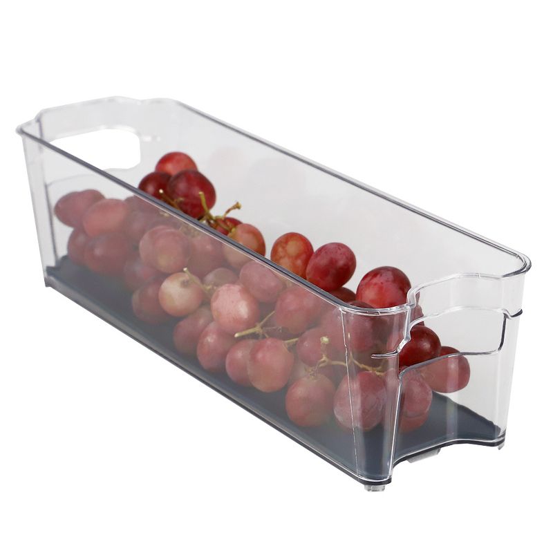 Michael Graves Design  14.75" x 4.25" Fridge Bin with Indigo Rubber Lining