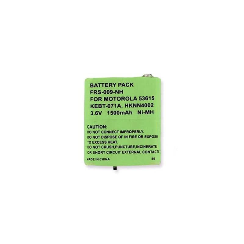 Compatible With Motorola KEBT-650 2-Way Radio (Ni-MH 3.6V 1500mAh) Rechargeable - Works For Motorola 53615
