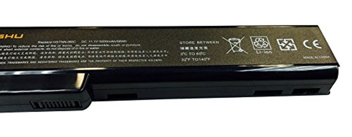 New GHU Laptop Battery 58 WH Replacement for CC06 CC06xl QK642AA 628666-001 628668-001 628668001 628670-001 628369-421 CC09 628664-001 Compatible for HP Probook 6560B 6570B 6460B 6470B 6360B