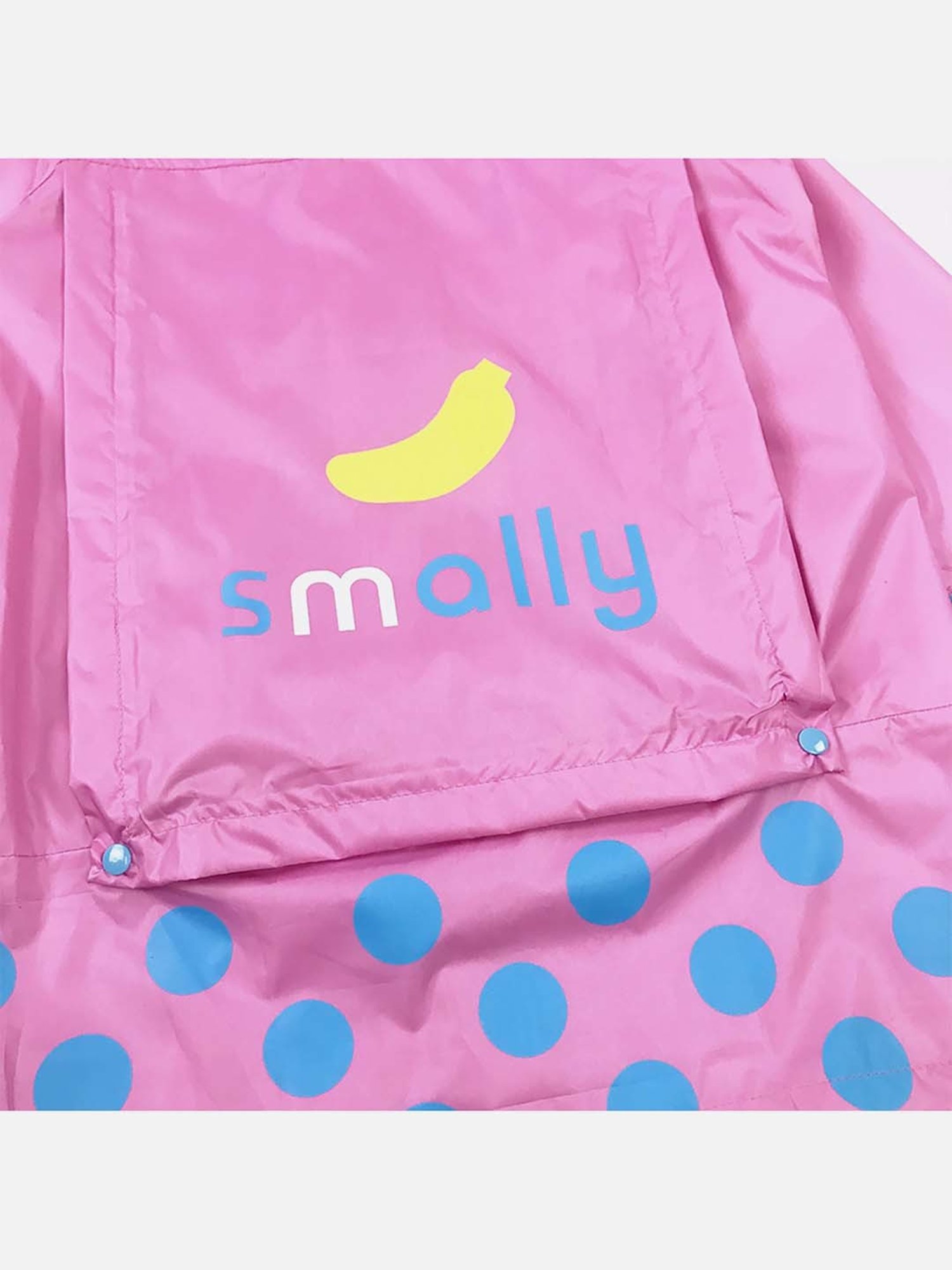 Little Surprise Box Kids Pink Printed Full Sleeves Raincoat