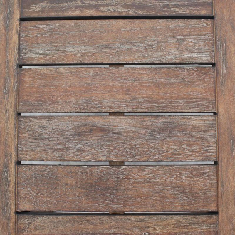 Wood Fiber Clay Patio Accent Table - Olivia & May