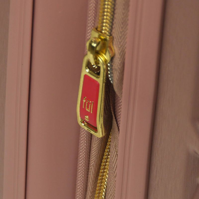 FUL Disney Mickey Mouse Textured 25" Hardside Rolling Suitcase - Rose Gold