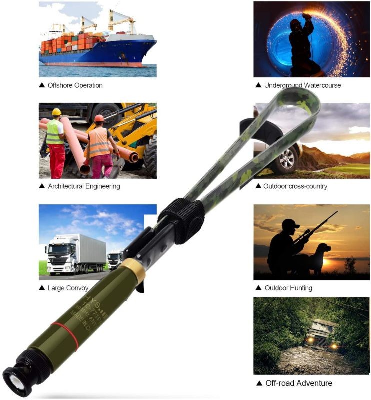 HYS BNC Base 15.3inch Antenna Dual Band VHF UHF HT Antennas for 144/430Mhz (136-174Mhz&400-470Mhz) Icom V86 IC-T7H Yaesu FT-530 Uniden BCD325P2 BC125AT Portable BNC Radio&Scanner