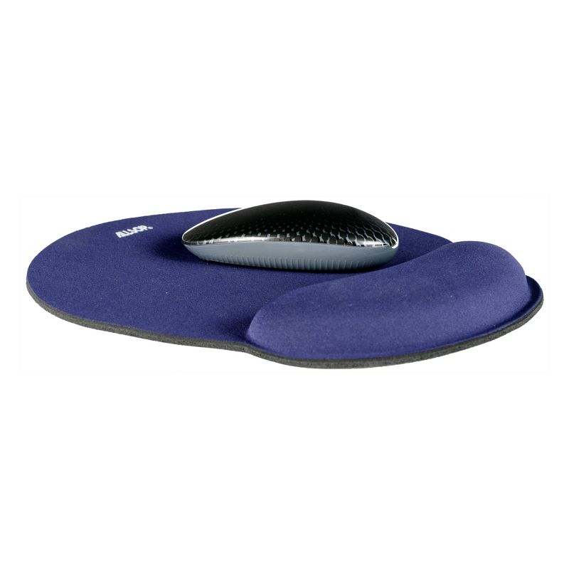 ALLSOP Mouse Pad with Wrist Rest - Navy