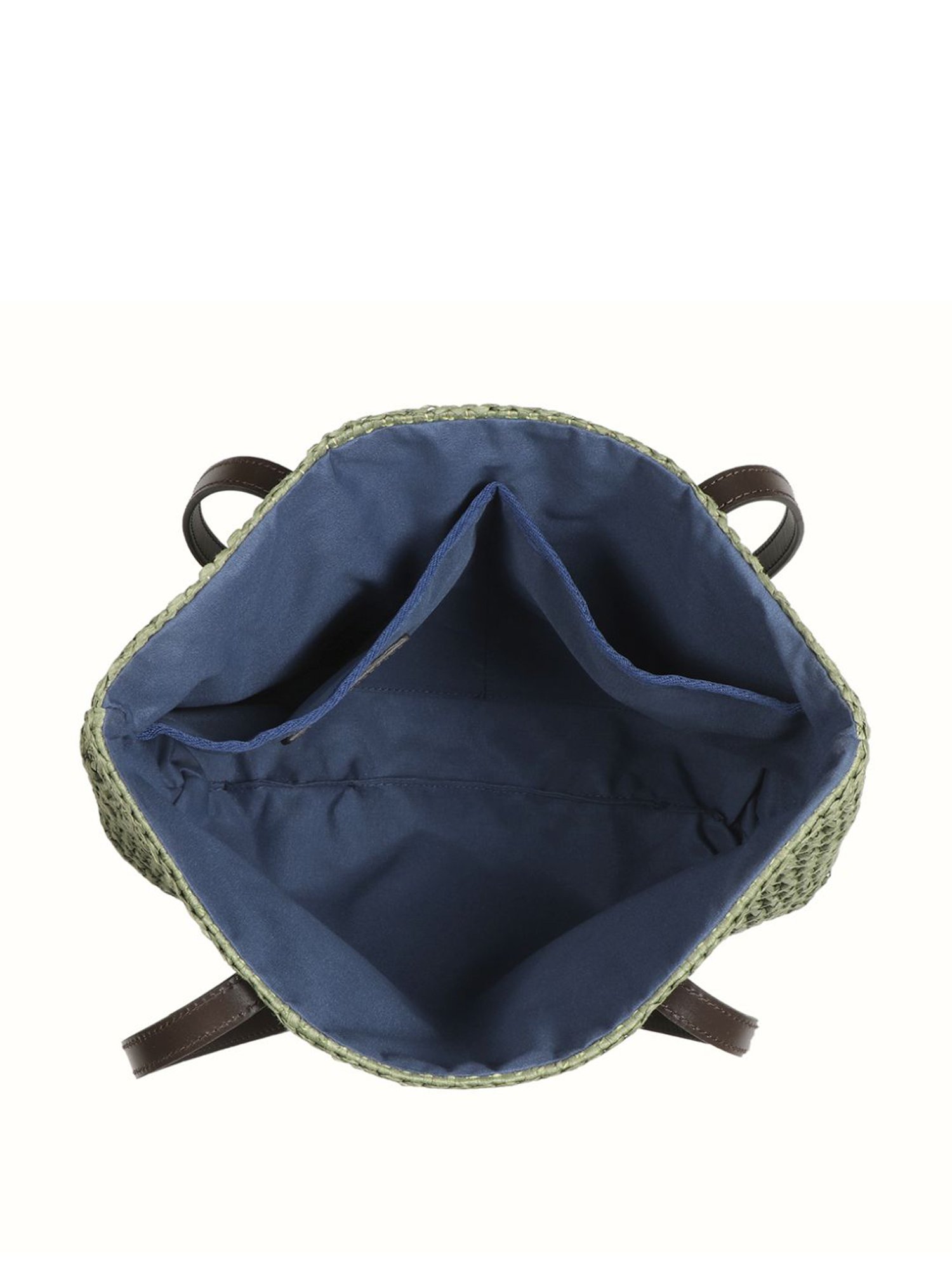 Hidesign Green Textured Medium Tote Handbag