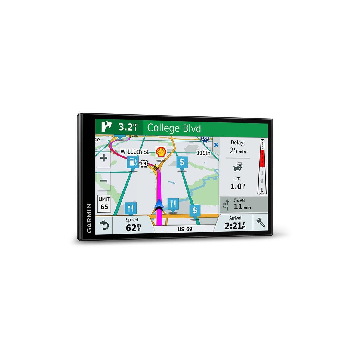 Garmin DriveSmart 61 LMT-S, 6.95 GPS Navigator, Free Map & Traffic Updates
