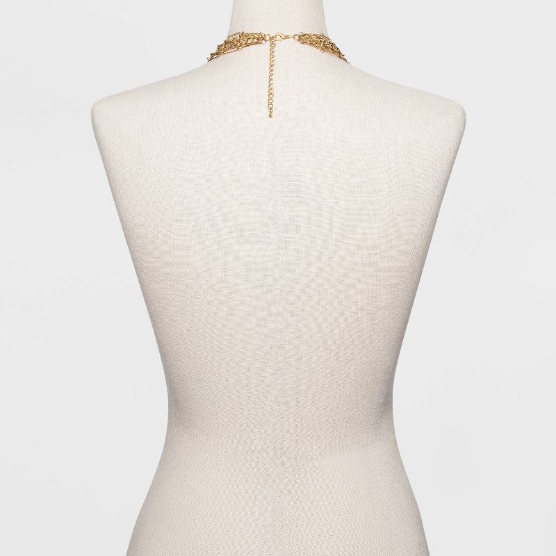 Bead Chain Necklace - A New Day™ Gold