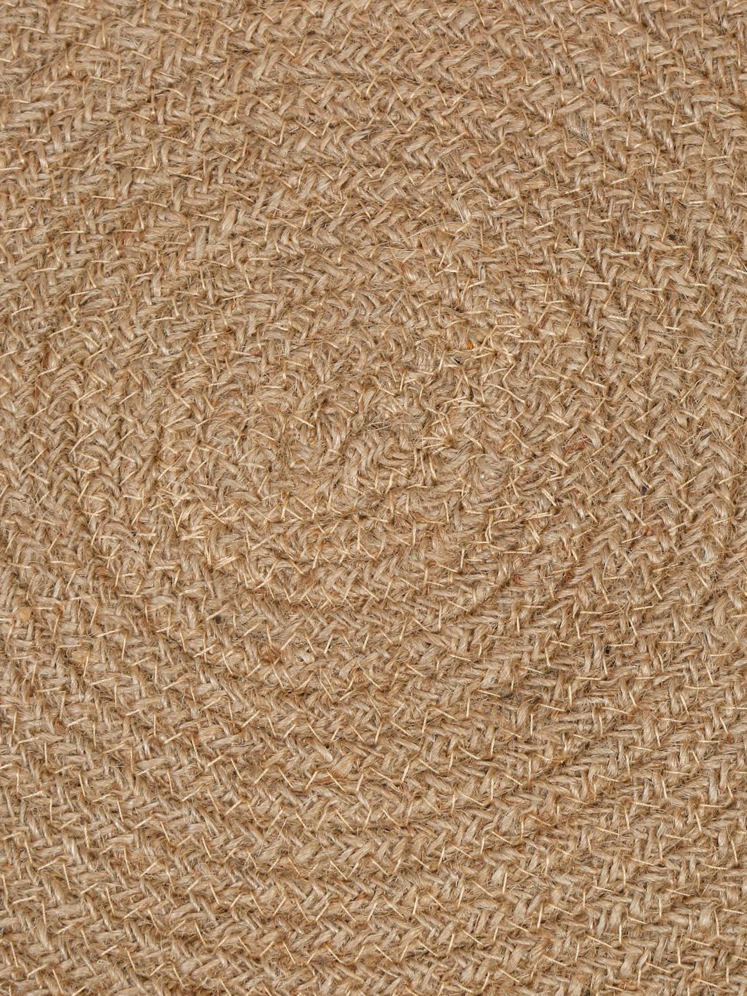 HOSTA HOMES Textured Beige & Black Jute Placemats (Set of 2)