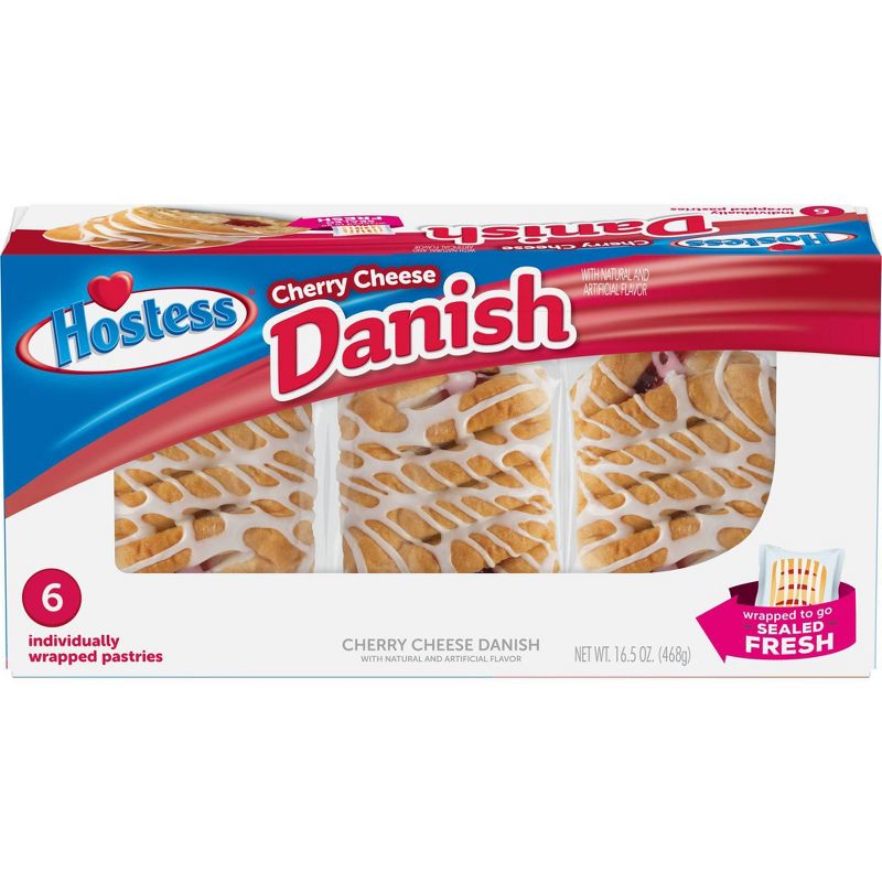 Hostess Cherry Cheese Danish - 16.5oz