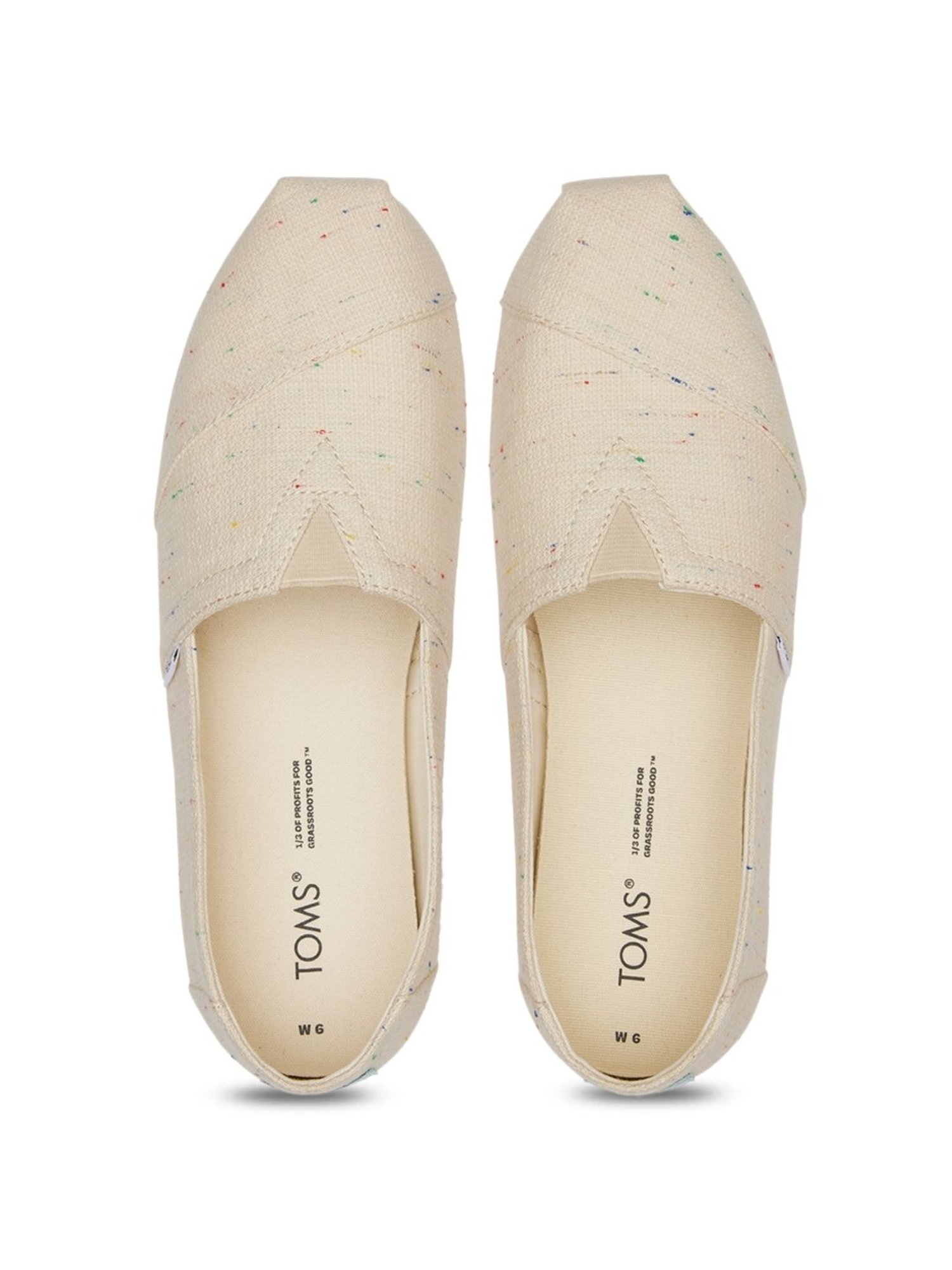 Toms Women's ALPARGATA CLOUDBOUND Beige Loafers