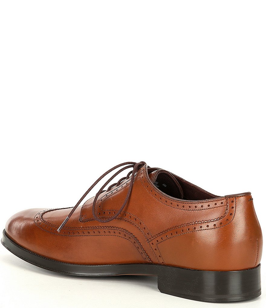 Cole Haan Men's Dawson Leather Wingtip Lace Up Oxfords