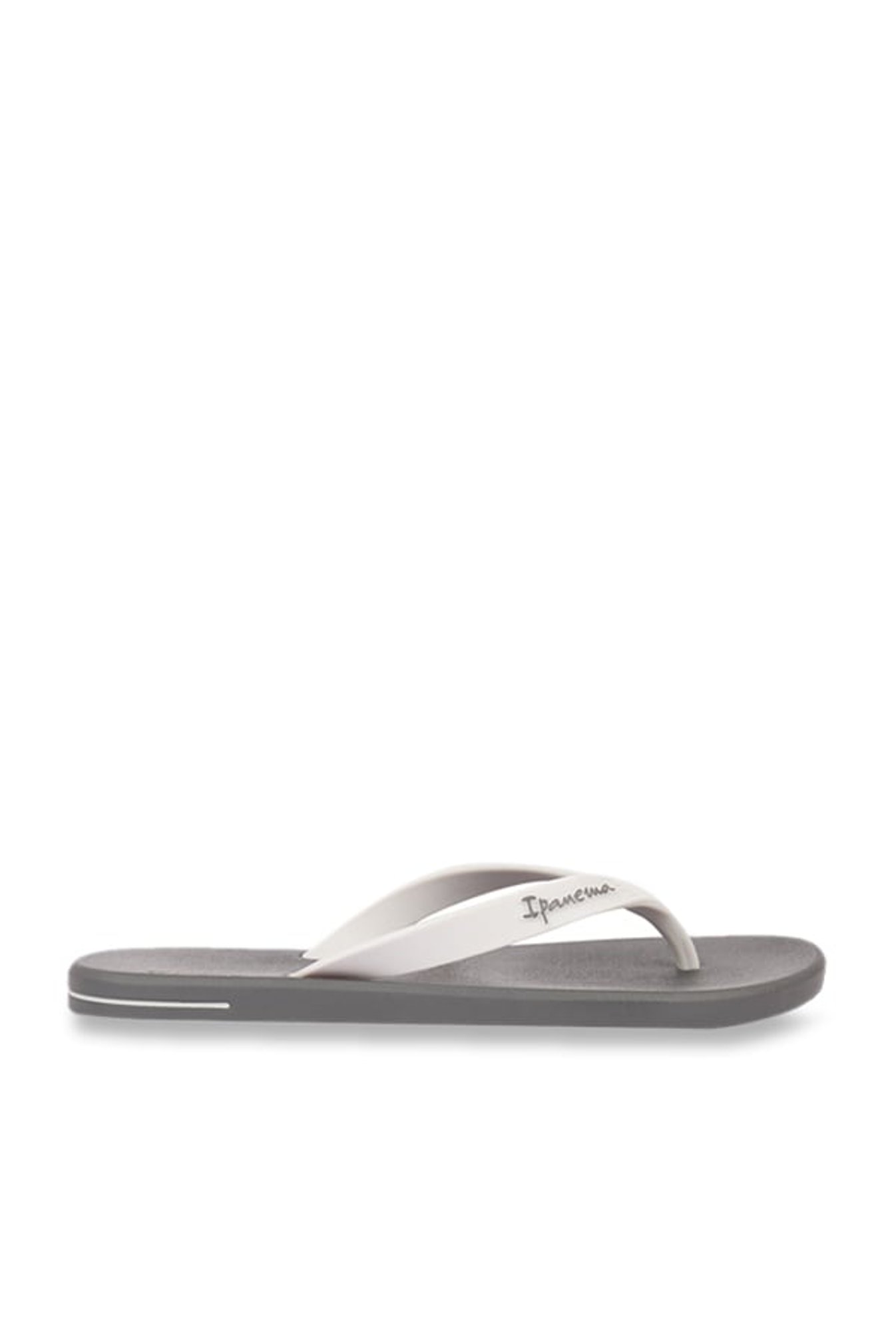 Ipanema Posto White & Dark Grey Flip Flops