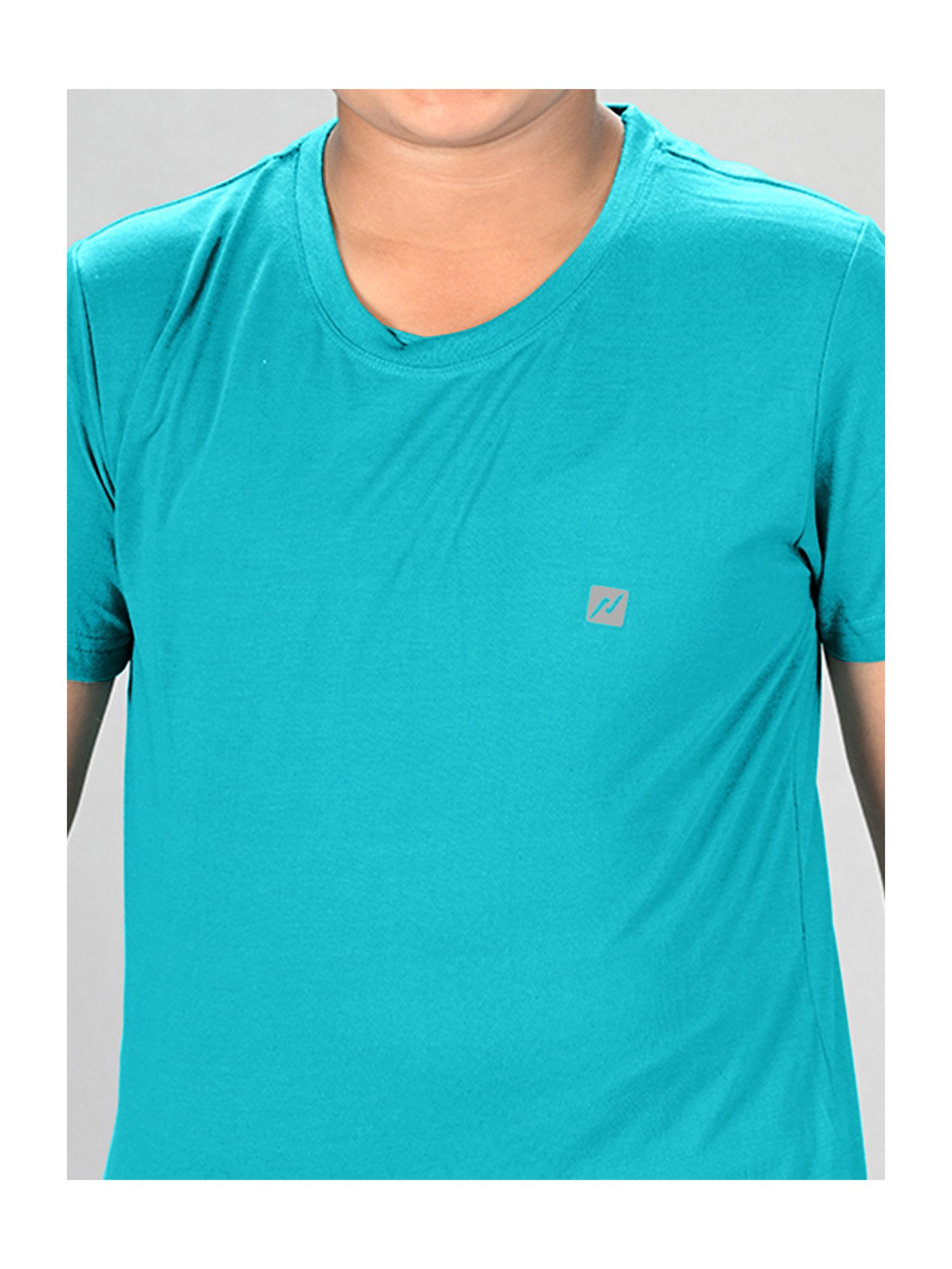 Lux Nitro Boys Grey Solid T-Shirt (Pack Of 3)