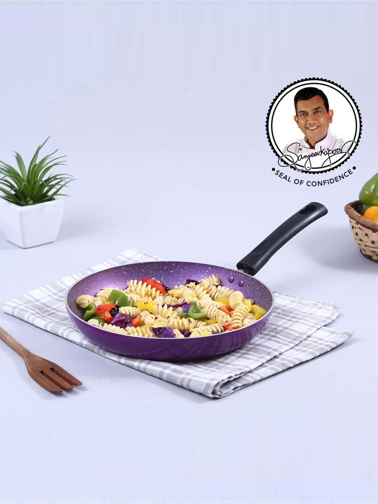 HAZEL Silver Induction Bottom Tope Stainless Steel Patila - 17.7 cm (2500 ml)