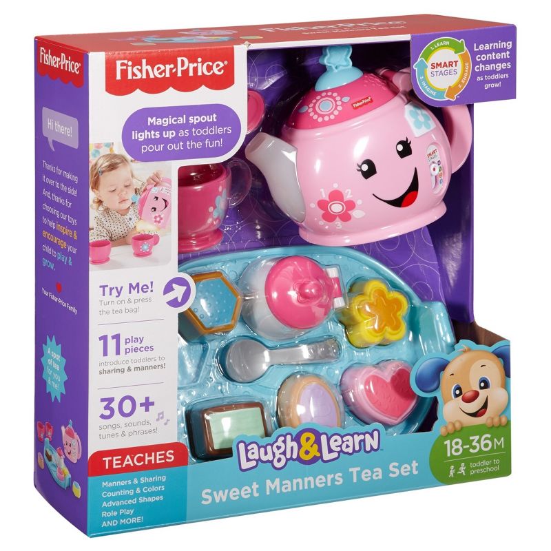 Fisher-Price Laugh and Learn Sweet Manners Tea Set