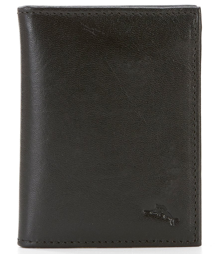 Tommy Bahama Marlin Embossed L-Fold Leather Wallet