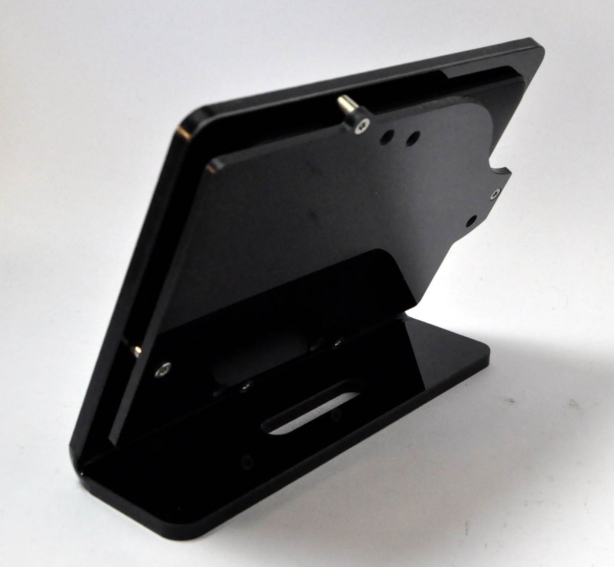 Samsung Galaxy Tab 3/4 7.0 Black Desktop Security Stand Kit for POS, Kiosk, Show Display, Anti Theft
