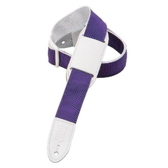 levy's leathers m8pjgprp polypropylene girls' guitar strap,purple