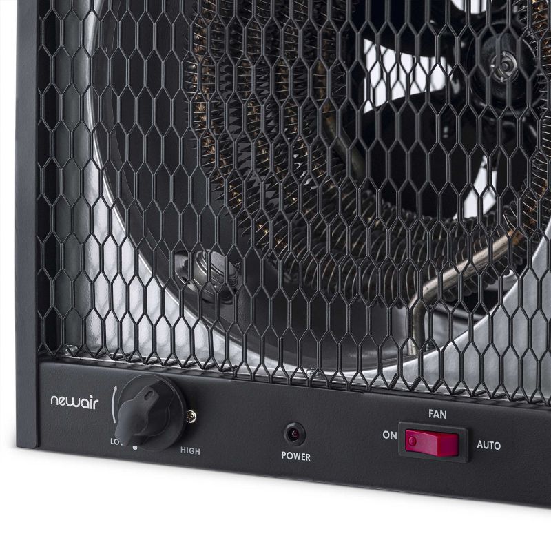 NewAir Portable 240v Electric Garage Heater, 800 sq. ft. with 6-Foot Cord Wrap and Carrying Handle, Perfect for Garages, Workshops and More