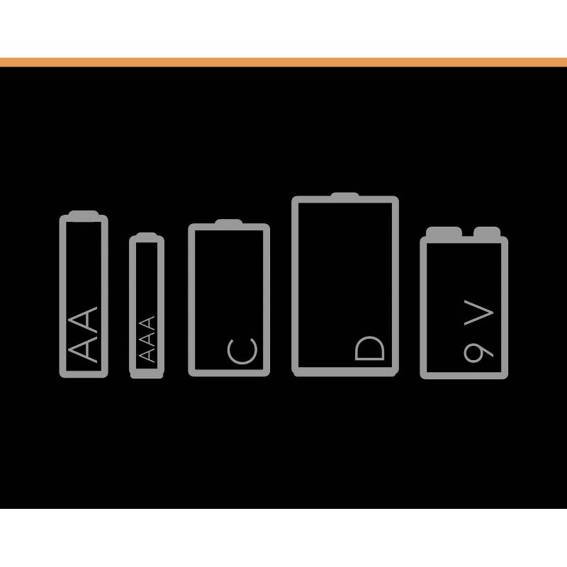 Duracell Coppertop C Batteries - 8 Pack Alkaline Battery