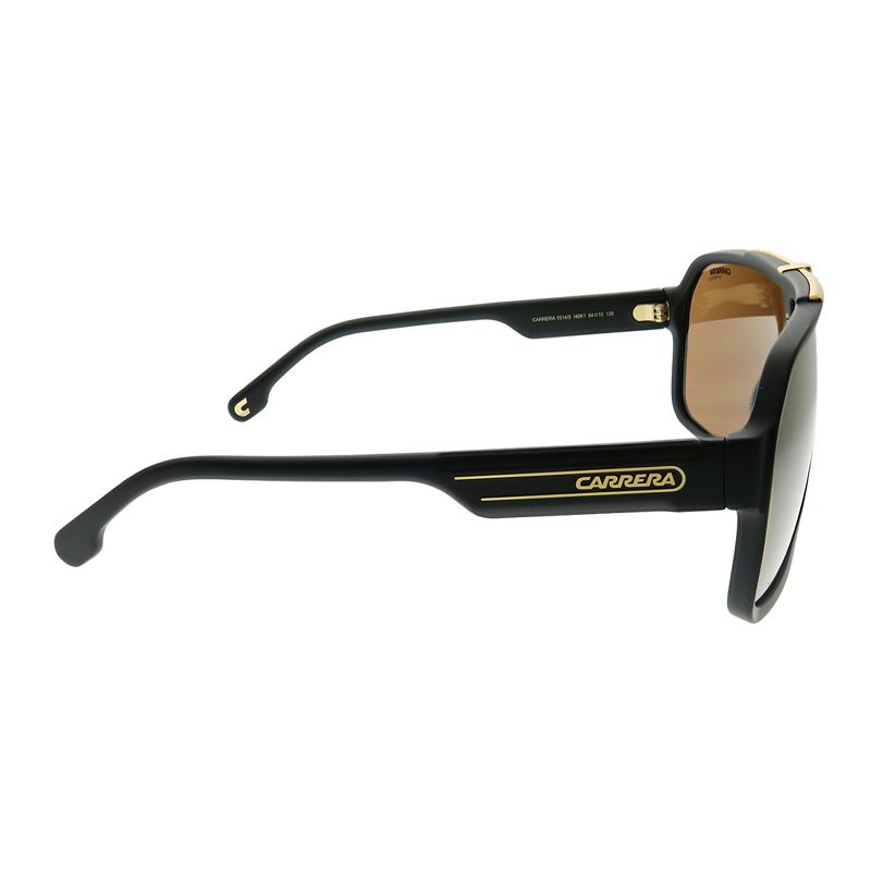 Carrera 1014/S I46 K1 Unisex Aviator Sunglasses Blck Gold 64mm