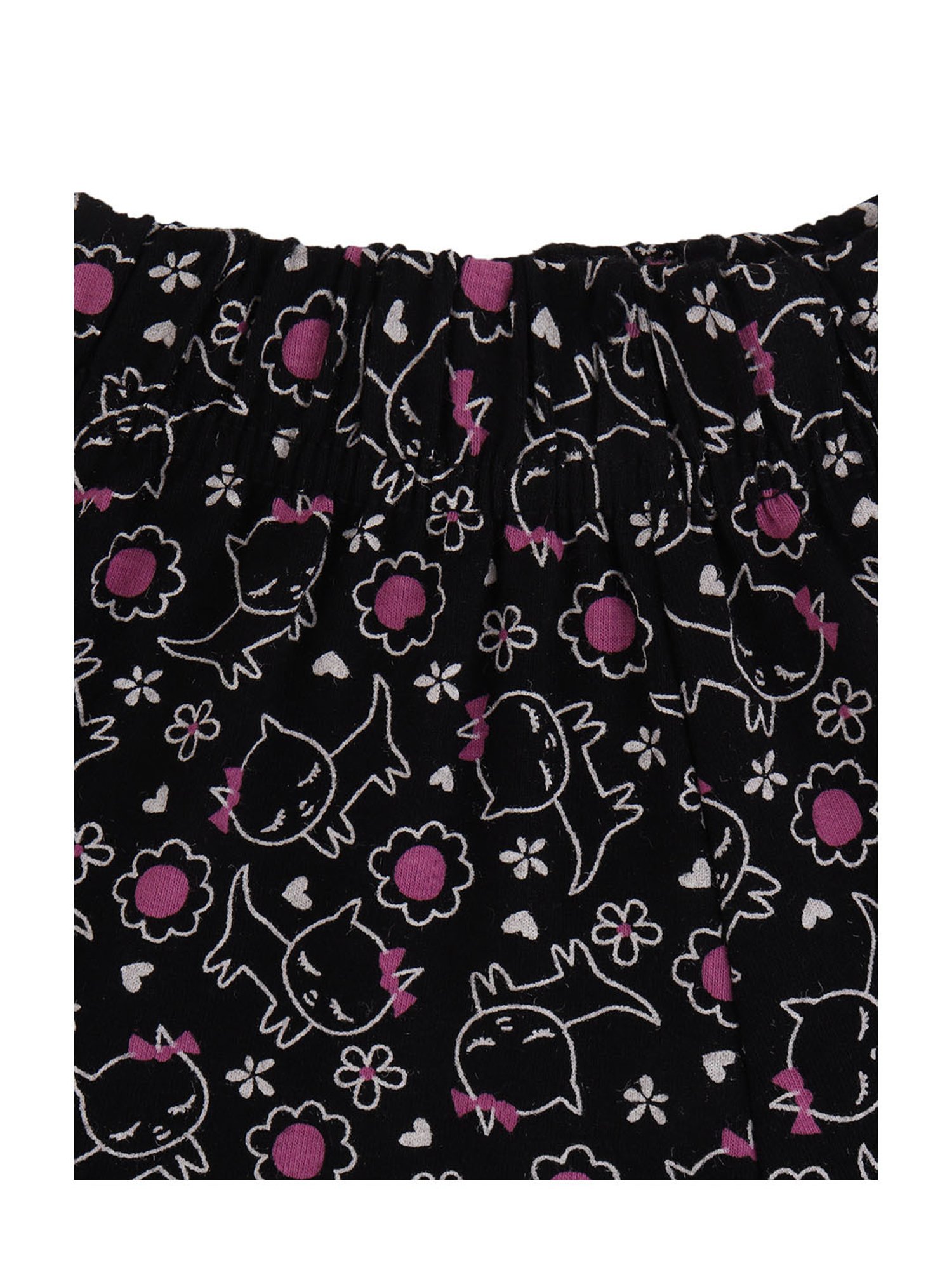 Bodycare Kids Red & Black Printed Shorts (Pack Of 2)