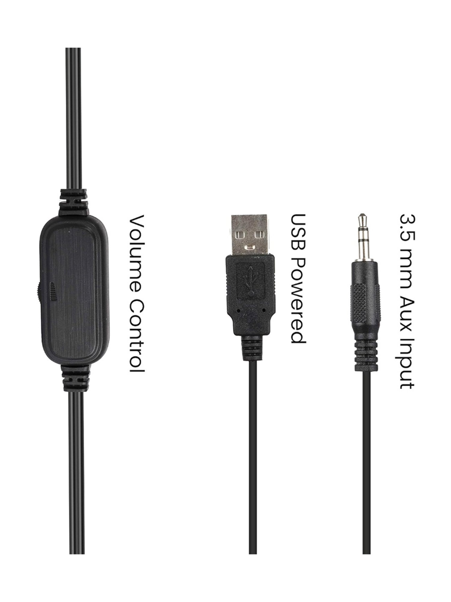 Zebronics Zeb-Warrior II 2.0 Channel 10W Speaker with RGB LED Lights (Black)