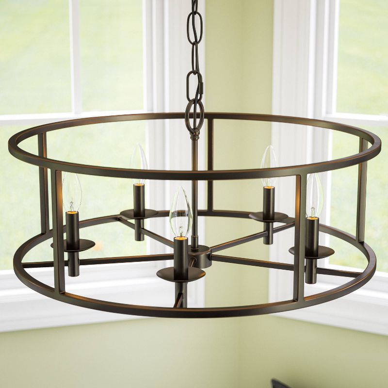Kenroy Home Arlen 5 Light Chandelier Ceiling Lights