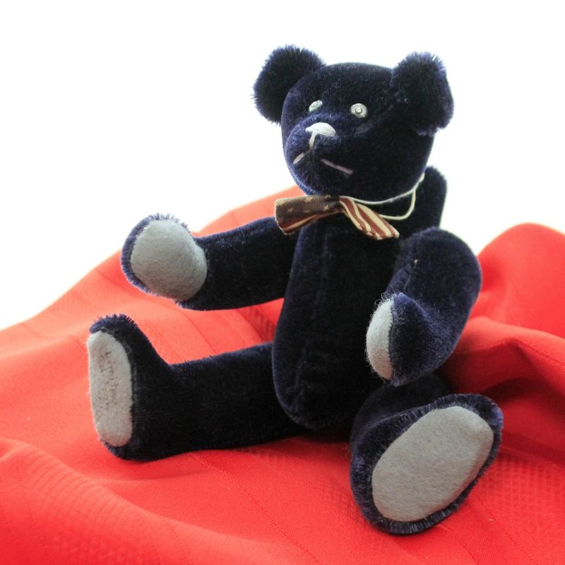 Plush 9.75" Usa Patriotic Teddy Bear Numbered Ltd Edition Judy Senk  -  Decorative Figurines