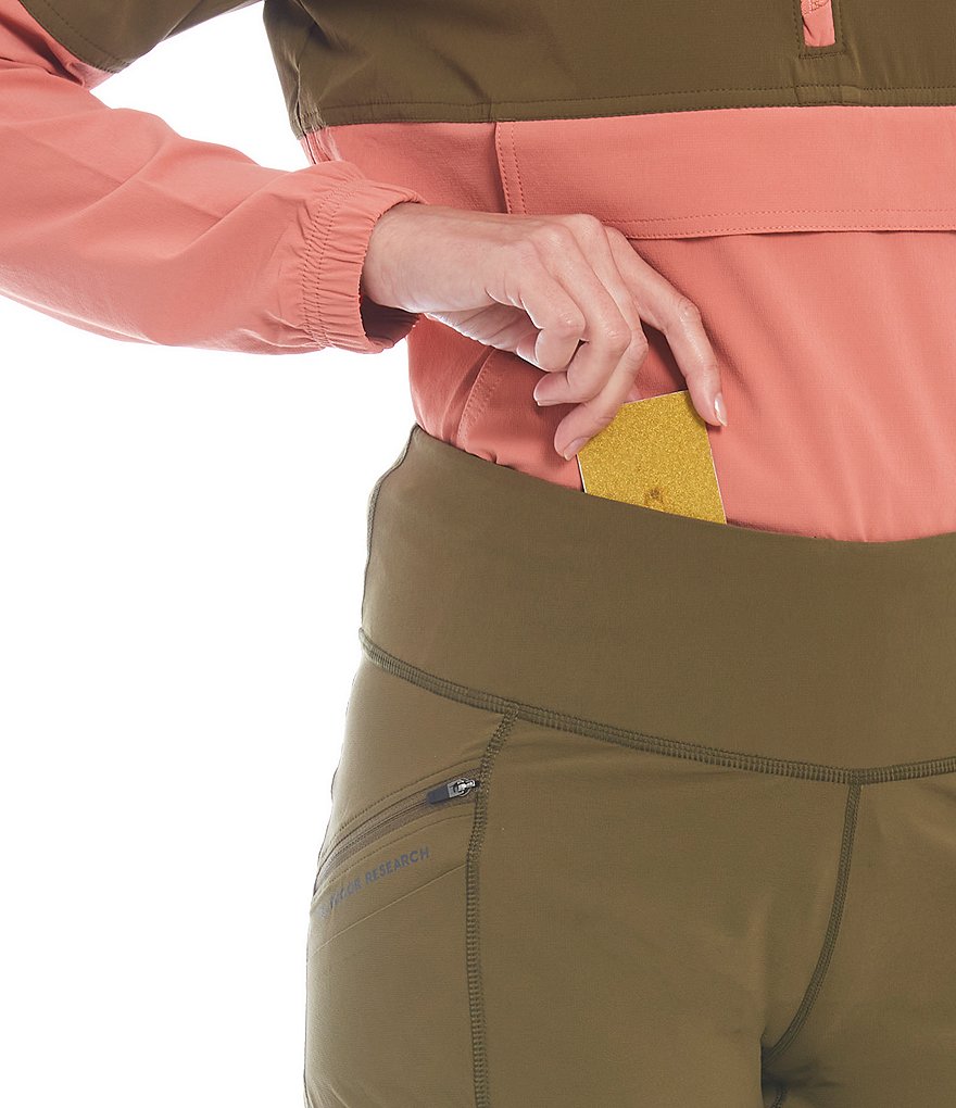 Aventura Shavonne Printed Jacquard Stretch Pull-On Leggings