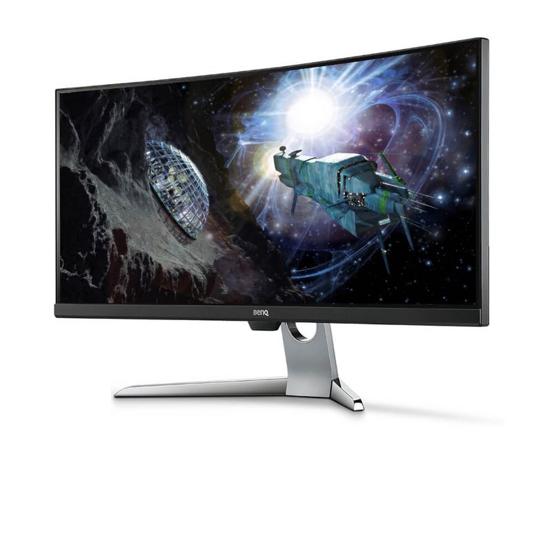 BenQ EX3501R 35 Inch XR Series 3440 x 1440 Resolution 100Hz 4ms DisplayPort, 2x HDMI, USB-C HDR10 FreeSync Flicker-Free Low Blue Light Ultrawide LED Backlit Curved Gaming Monitor