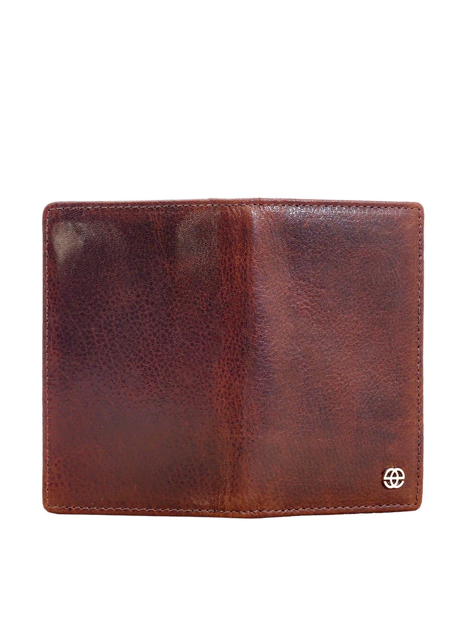 Eske Brown Formal Leather Coin & Card Case for Men