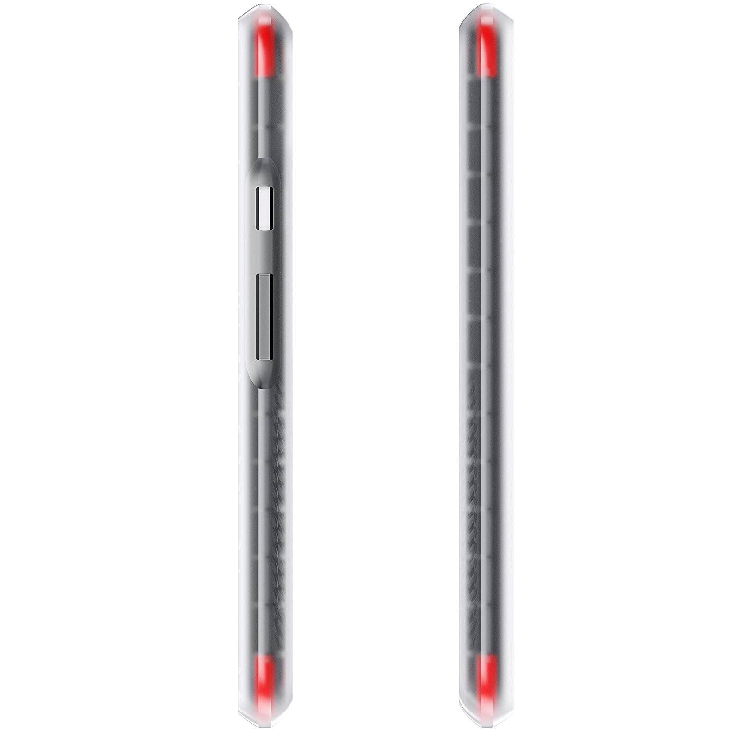 Ghostek Covert Clear Pixel 4 XL Case with Super Slim Fit Design and Secure Hand Grip Tough Shockproof Heavy Duty Protection Wireless Charging Compatible for 2019 Google Pixel 4 XL (6.3 Inch) - (Pink)