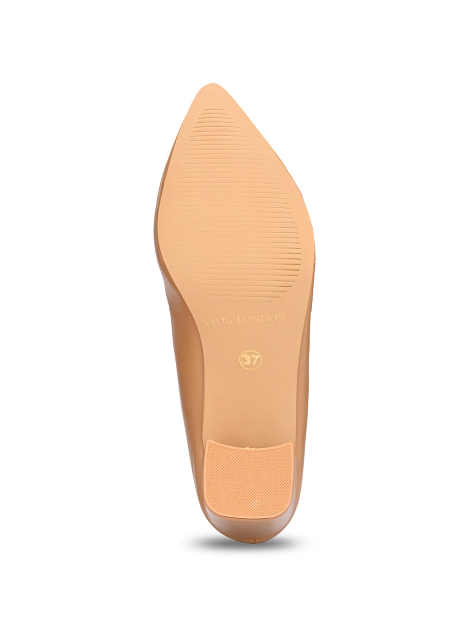 Clog London Women's Beige Casual Pumps