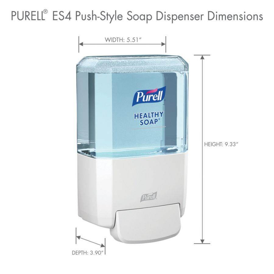 PURELL HEALTHY SOAP ES4 Dispenser, White, Dispenser fpr ES4 HEALTHY SOAP 1200mL Refills - 5030-01