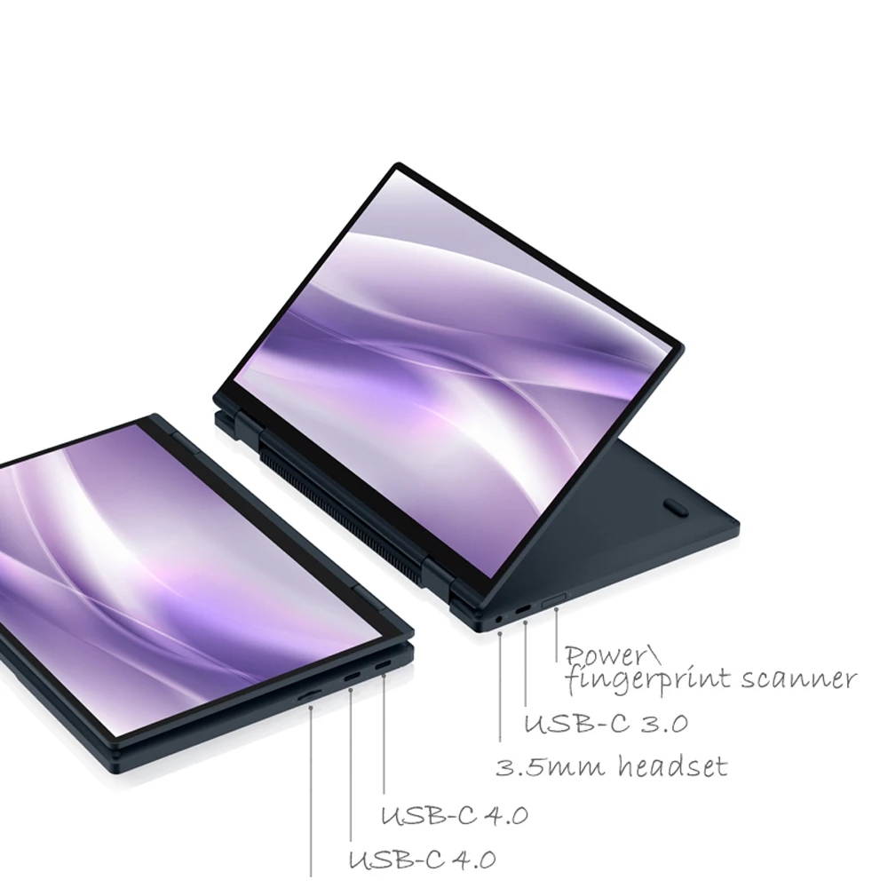 One Netbook4 10.1 Inch Pocket Notebook Computer Intel I5-1130G7 8GB RAM 256GB SSD IPS Touch