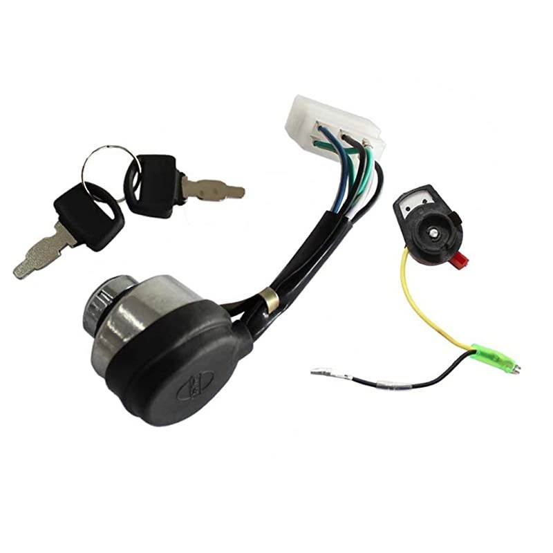 Generator Ignition Key Switch + On Off Stop Switch for DuroMax XP4400 XP4400CA XP4400E XP4400ECA XP4400EH MX4500E XP6500E XP8500E XP8500ECA XP10000E amp XP10000ECA