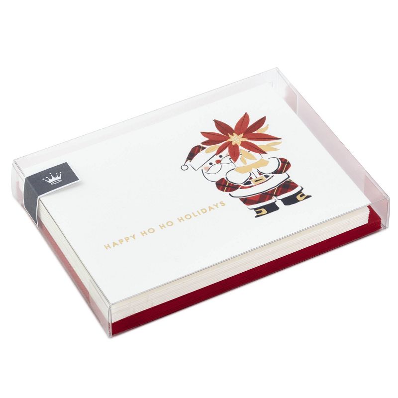 10ct Hallmark Ho Ho Holidays Greeting Cards