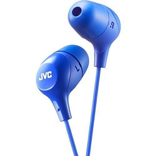 JVC HAFX38A Marshmallow(R) Inner-Ear Headphones (Blue)