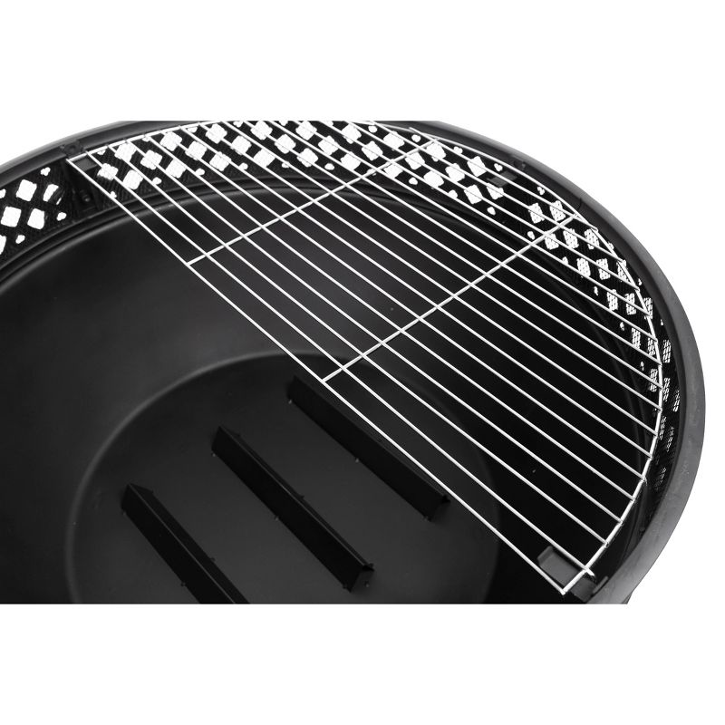 Gable 27" Fire Pit with Cooking Grid - Pleasant Hearth