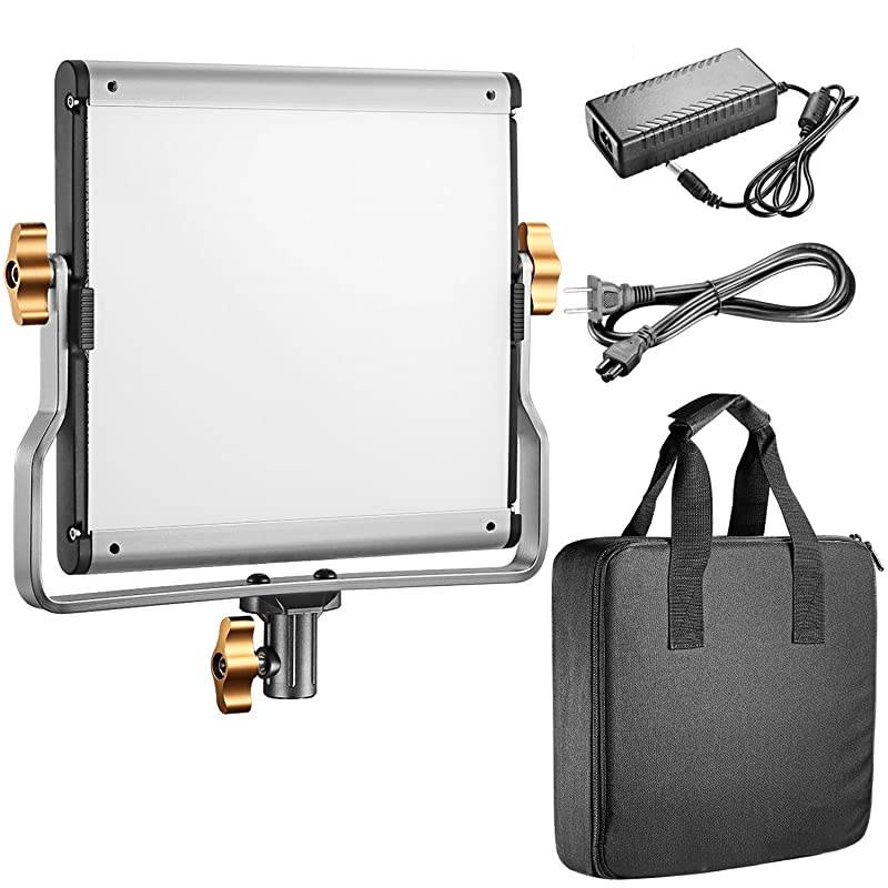 2Pack Dimmable Bicolor 480 LED Video Light and Stand Lighting Kit with Large Carrying Bag for Photo Studio Video Photography Durable Metal Frame 480 LED Beads32005600KCRI 96+