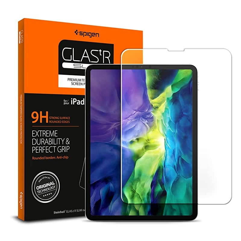 Tempered Glass Screen Protector Designed for iPad Air 4 10.9 inch (2020) / iPad Pro 11 inch 2021/2020/2018) [9H Hardness/Case-Friendly]