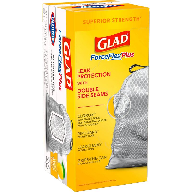 Hefty Strong Extra Large Drawstring Trash Bags - 33 Gallon - 26ct